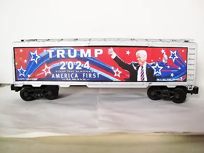 Lionel O Scale 3 Rail Custom Lettered Trump 2024 Collectible  Reefer Lot • $99.99