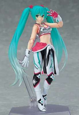 Racing Miku 2013 EV MIRAI Ver. VOCALOID Figma No.233 Female Figure • $146.81