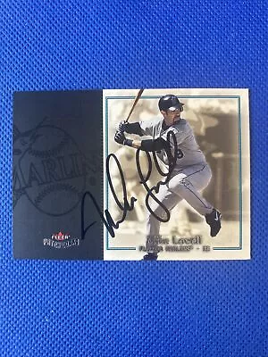 2004 Fleer Patchworks Mike Lowell #34 Auto Signed Autograph Marlins  • $10