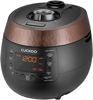 CUCKOO 6-Cup HP Pressure Rice Cooker (CRP-R0607F) - [Official Store] • $599.99