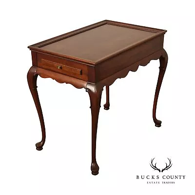 Queen Anne Style Vintage Mahogany Tea Table • $695