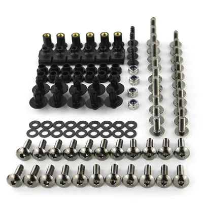 Steel Full Fairing Bolt Kit Fit For Yamaha FZ6R FZR600 FZR400 FZ6 R FZR 400  • $27.03