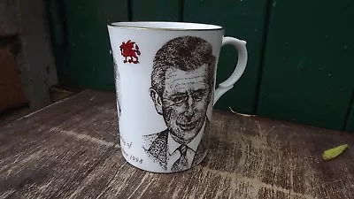 1998 Prince Charles 50th Birthday 3-Portrait Mug By Lady Grace China • £19.99