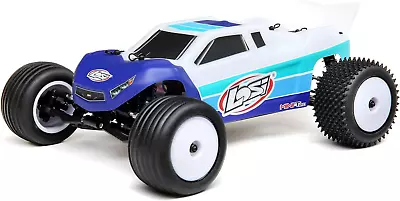 Losi RC Truck 1/18 Mini-T 2.0 2 Wheel Drive Stadium Truck Brushless RTR Blue • $295.24