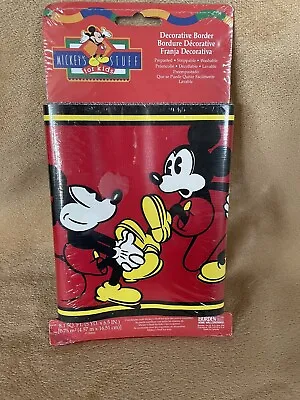 Mickey Mouse Decorative Room Border - 5yds Brand New • $9.99