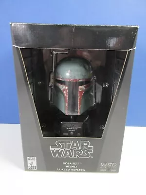 Mr Master Replicas STAR WARS BOBA FETT HELMET Scaled 0.45 MANDALORIAN 2007 • £141.26