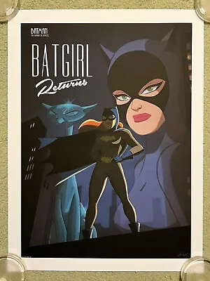 Batgirl Returns Batman The Animated Series Art Print Poster Mondo Des Taylor • $219.99