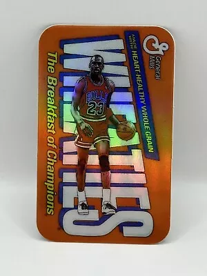 Michael Jordan 1988 Wheaties Tobacco Insert Refractor Card RARE • $65