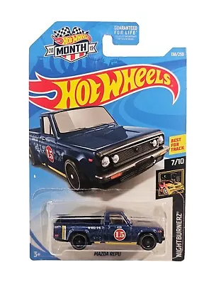 2019 Hot Wheels Mazda Repu Pickup Truck #138/250 Nightburnerz  • $7.95