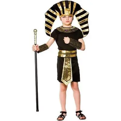£13.99 • Buy Child Boy's Egyptian Pharaoh Fancy Dress Costume 