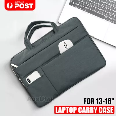 $20.99 • Buy Water Resist Laptop Sleeve Carry Case Soft Bag For Macbook Pro Air Lenovo Dell