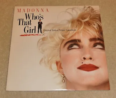 MADONNA Who's That Girl (Soundtrack) US 9 TRK VINYL LP ALBUM 925611-1 MINT/EX!! • £19.99