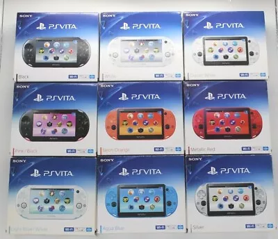 PS Vita PCH-2000 Console Various Colors PSV Slim Box Accessory Complete (Mint ) • $224.80