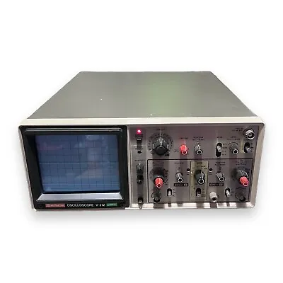 Hitachi V-212 Analog Oscilloscope 20MHz 2-Channel - Powers On Untested • $71