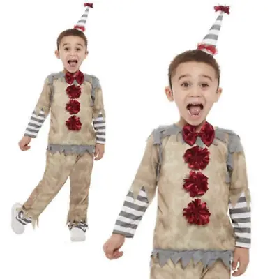 Vintage Clown Toddlers Ladies Halloween Killer Scary Fancy Dress Pennywise • $59.20