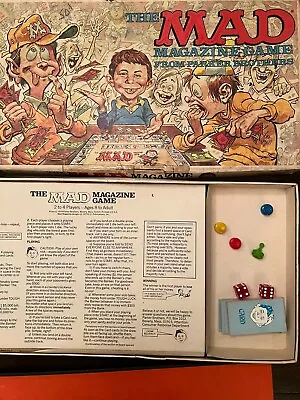 Vintage 1979 The MAD Magazine Board Game From Parker Brothers Missing The Money • $26