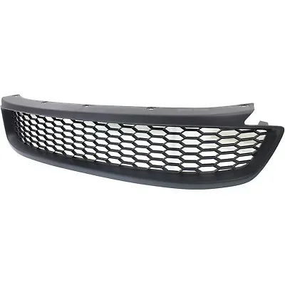 Bumper Grille For 2013-15 Honda Accord Textured Black Plastic Front 2-Door Coupe • $52.90