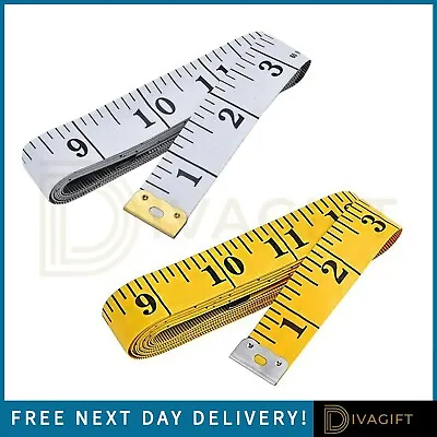 Body Measuring Tape 60  150cm 1.5m Ruler Sewing Tailor Seamstress Double Sided • £1.69