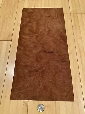 AAA Beautiful PELIN Burl Wood Veneer —2 Sheets  18” X 8.5” Each • $13.50