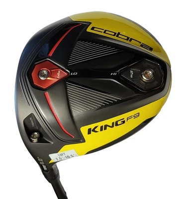 $299 • Buy Cobra King F9 Ti Driver - Adj 7.5 - 10.5 Degrees - A Flex - Mlh - New #20434