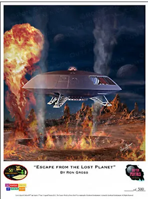 Lost In Space - Escape From The Lost Planet Jupiter 2 J2 Print Ron Gross #6 • $19.95