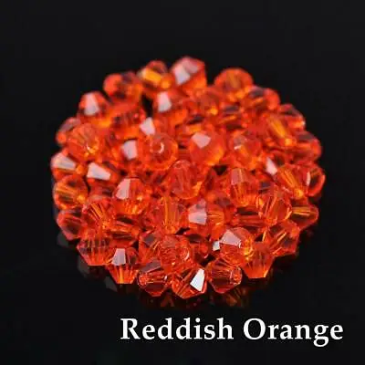 3mm 4mm 6mm 8mm Bicone Faceted Crystal Glass Loose Crafts Beads Jewelry Making • $2.79