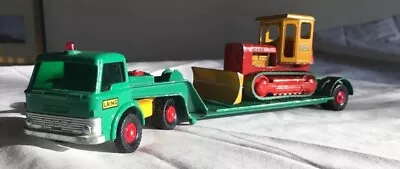 Matchbox Lesney Kingsize K17 - Dyson Low Loader With Case Tractor - Complete • £14.99