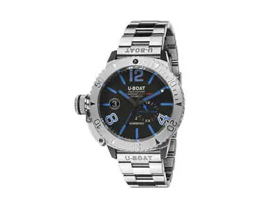 £2226 • Buy U-Boat Classico Sommerso Blue Automatic Watch, Black, 46 Mm, 9014/MT