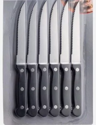 Kitchen Steak Cooking Knives (Set Of 6) • £4.94