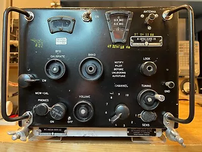 Collins R-105A/ARR-15 Military Aircraft Receiver MT-461A Mount Rear Connector • $475