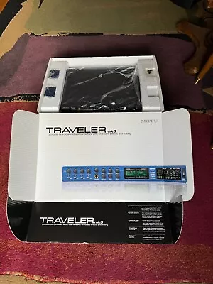 MOTU Traveler-mk3 Audio Interface/pre-amp With Effects -  Very Good Condition • $100