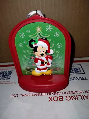 Hallmark Disney Santa Mickey Mouse Light Up Christmas Ornament. • $18.88