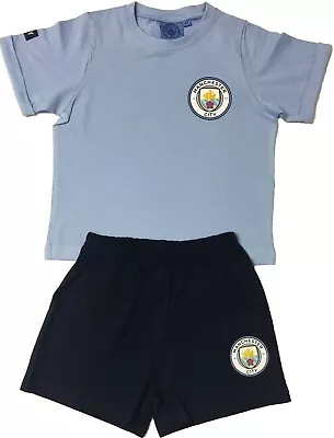 Manchester City Pyjamas Boys Sleepwear Aged 3-4 Years • £6.95