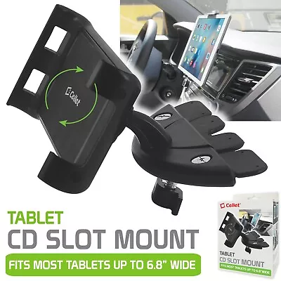 Cellet Tablet Holder Universal Car CD Slot Phone And Tablet Mount Cradle • $15.99