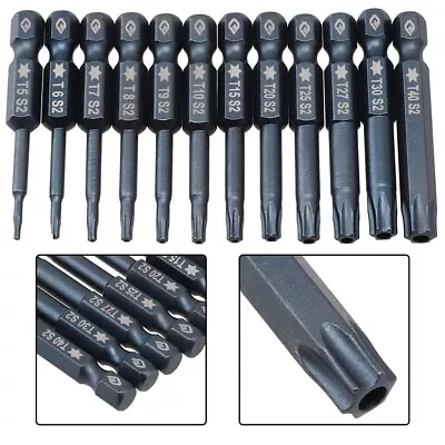 Torx Screwdriver Bit Accuracy Alloy Steel High Hardness Strong Torsion • $9.37