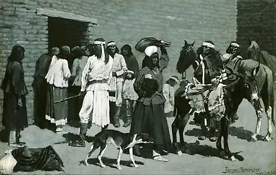 Pueblo Indian Village By Frederic Remington Giclee Repro Canvas • $59.95