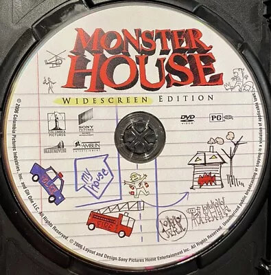 Monster House (DVD) *****DISC ONLY (NEW) • $3.90