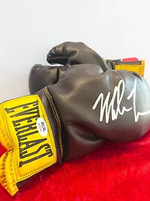 Mike Tyson Signed Pair Of Vintage Everlast Boxing Gloves RARE PSA  • $895
