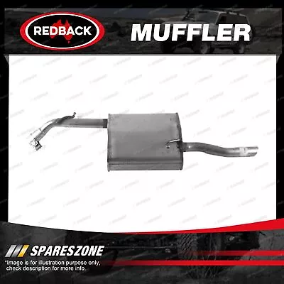 Redback Rear Muffler For Daewoo Nubira 1.6L DOHC Sedan Wagon 06/1997-05/2000 • $186.95