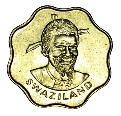 $2.85 • Buy Swaziland 10 Cents - Sobhuza II Coin 1979 KM#10 UNC