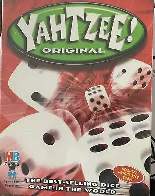 MB Games Yahtzee Original Dice Game 2002 Factory Sealed • £11