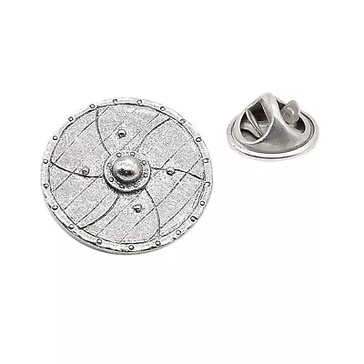 £5.99 • Buy Viking Shield Pewter Lapel Pin Badge XWTP191