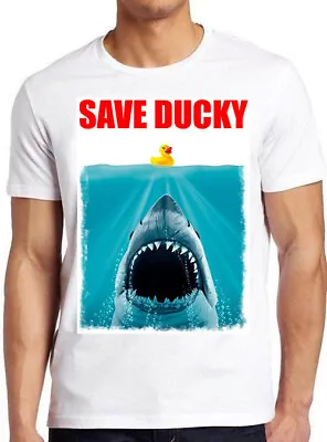 Save Ducky Jaws Parody Meme Funny Vintage Cult Movie Gift Tee T Shirt M650   • £6.35