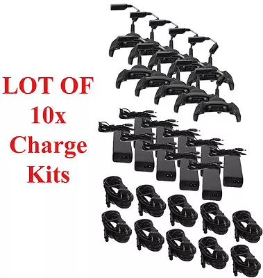 10x Symbol Motorola MC70 MC75 MC75A Charger Charging Cable Power Cradle Charge • $229.99