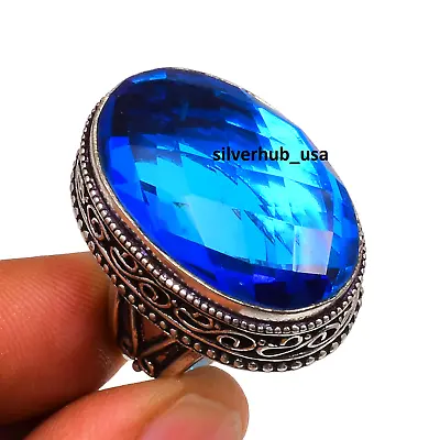 Tanzanite Gemstone 925 Sterling Silver Ring Mother's Day Jewelry SE-1298 • $14.39