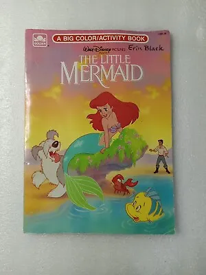 The Little Mermaid Coloring & Activity  Book - Vintage Golden  / Walt Disney • $8.97