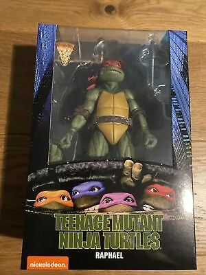 NECA TMNT Teenage Mutant Ninja Turtles Raphael 1990s Movie 7  Action Figure • £40