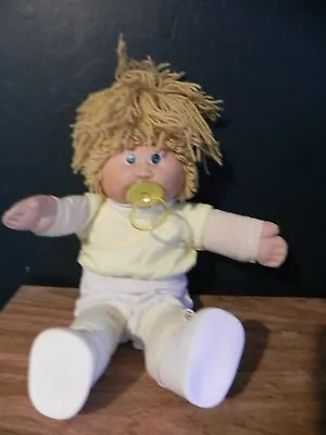 1985 Cabbage Patch Jesmar Made In Spain HM4 Blonde Hair Green Eyes 17  VINTAGE • $129.99