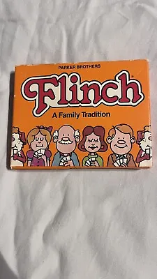 Vintage Flinch Card Game Parker Brothers 2-8 Players Family Card Game • $3