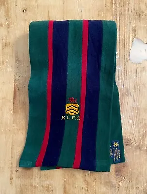 £55 • Buy RUGBY RALPH LAUREN COLLEGE SCARF Ivy League Confraternity Preppy Vintage Rare UK